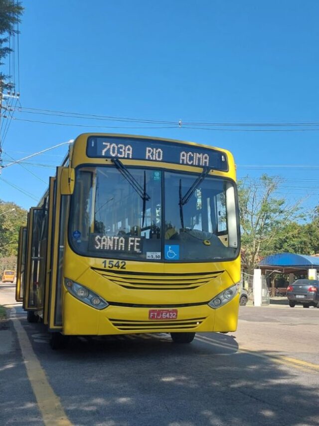 Nova linha 706 São José e Alterações na 703 Rio Acima